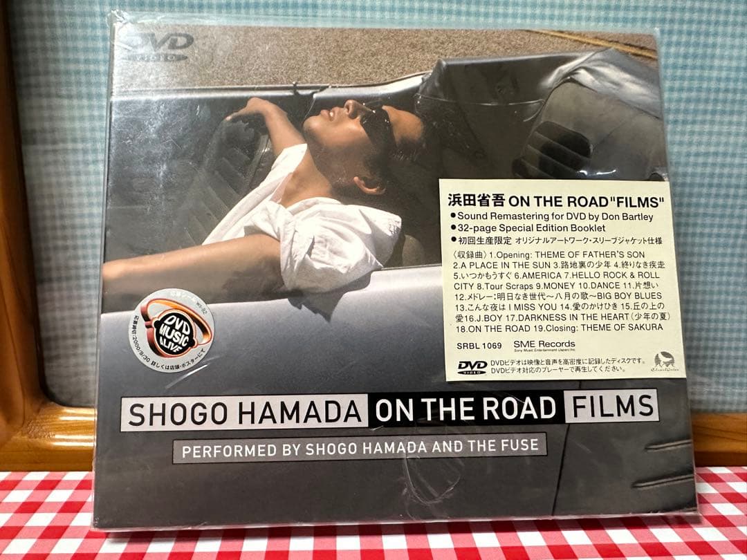 希少新品浜田省吾ON THE ROAD FILMS/ROAD OUT MOVIE
