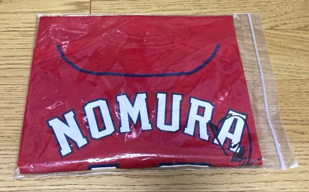 【未使用】広島東洋カープ⭐︎野村祐輔　新人王受賞記念ユニフォーム［Ｌサイズ］