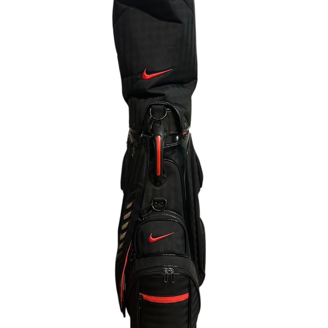 【希少・6分割】NIKE ナイキ ゴルフ キャディバッグ ブラック×レッド