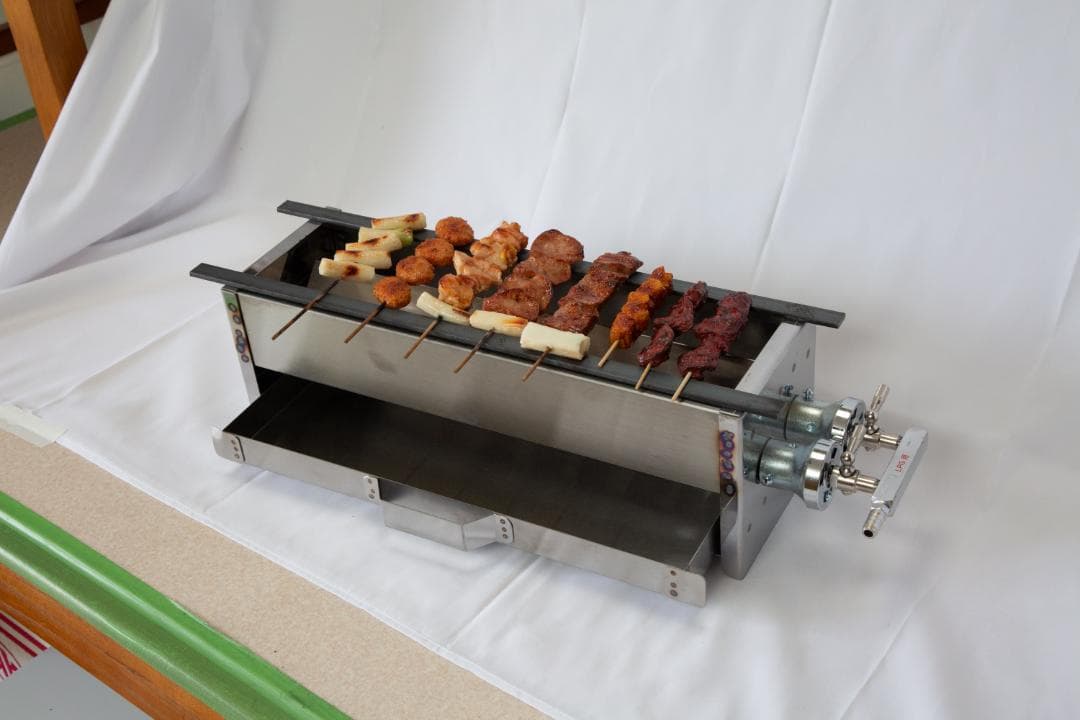 売れてます★焼き鳥コンロ★串焼★プロ仕様★五平餅★業務用★焼鳥焼器★みたらし団子