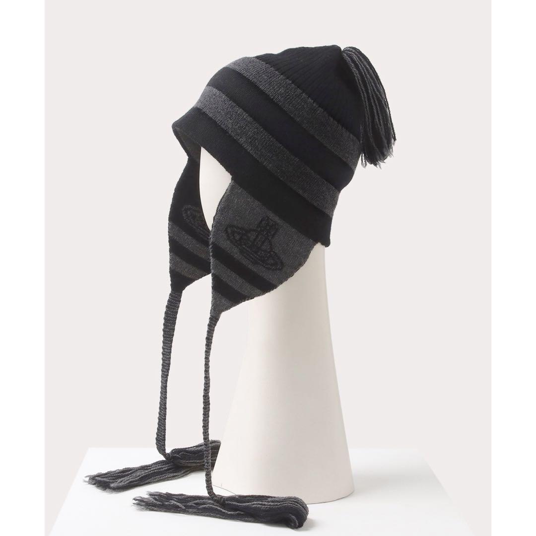 【Vivienne Westwood】ORB フラップ付ワッチ　ブラック