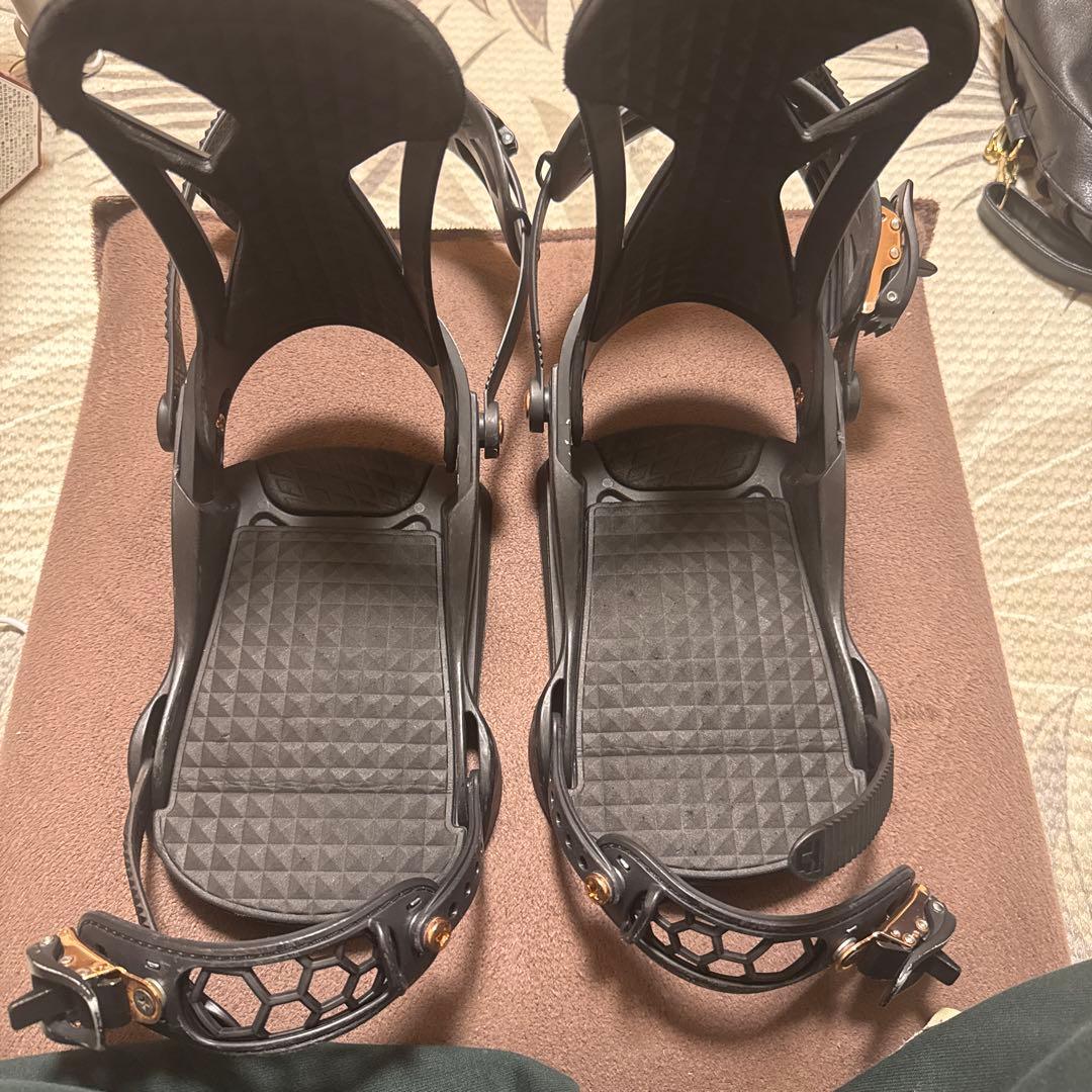 あき union Juliet sーm 黒 ピンクゴールド バイン