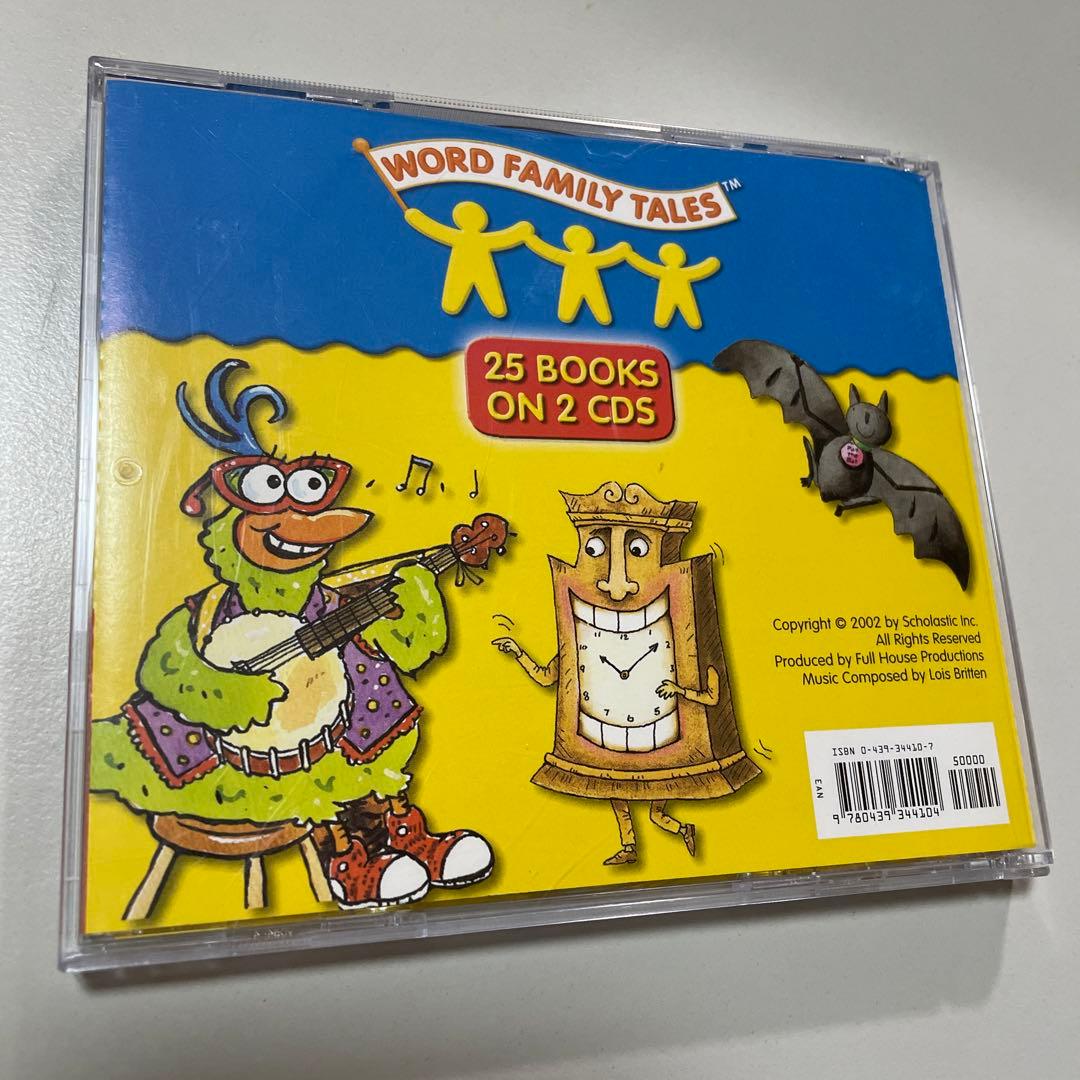 Word Family Tales ワードファミリー CD Scholastic