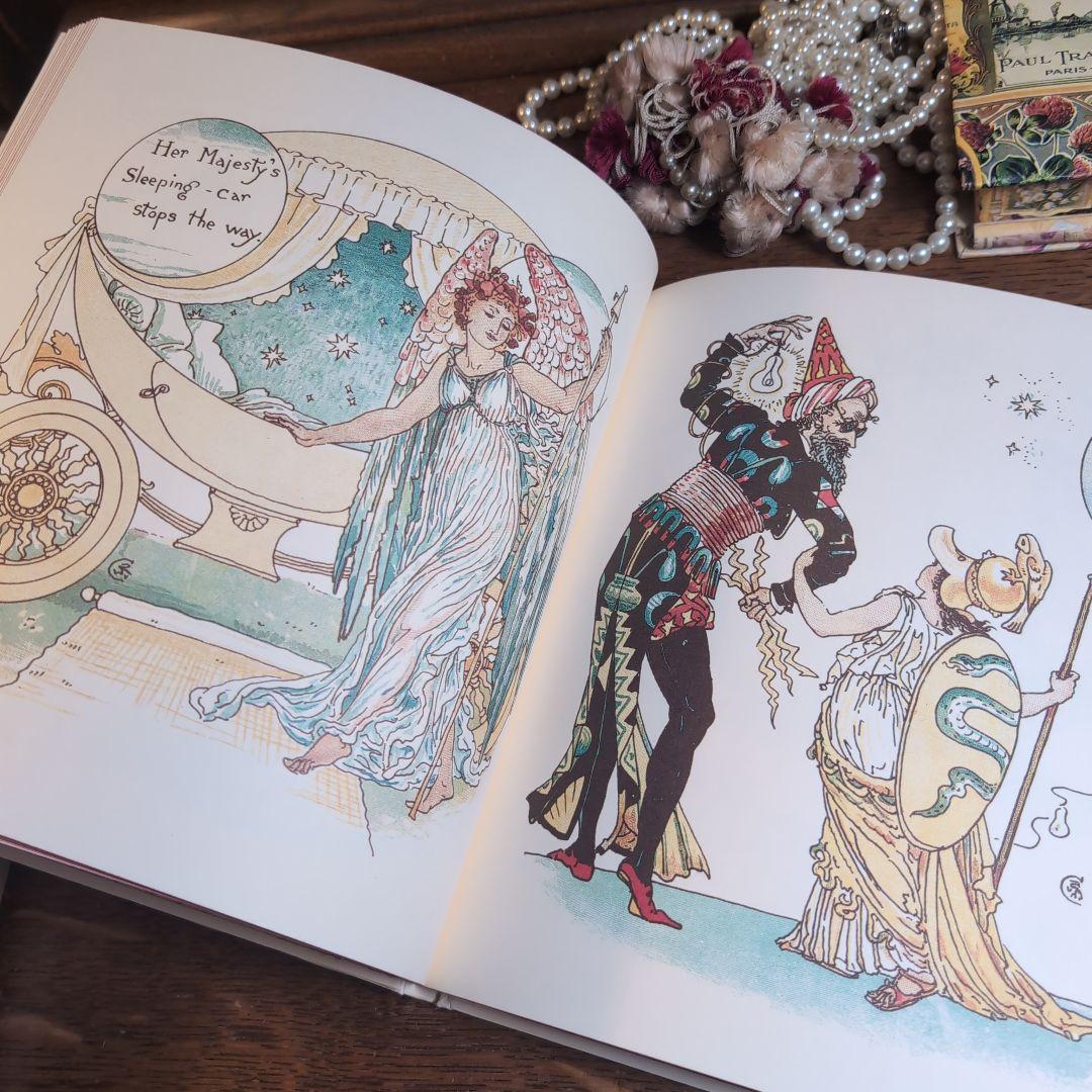 ウォルター・クレイン絵本　三つのRの物語　アンティーク絵本