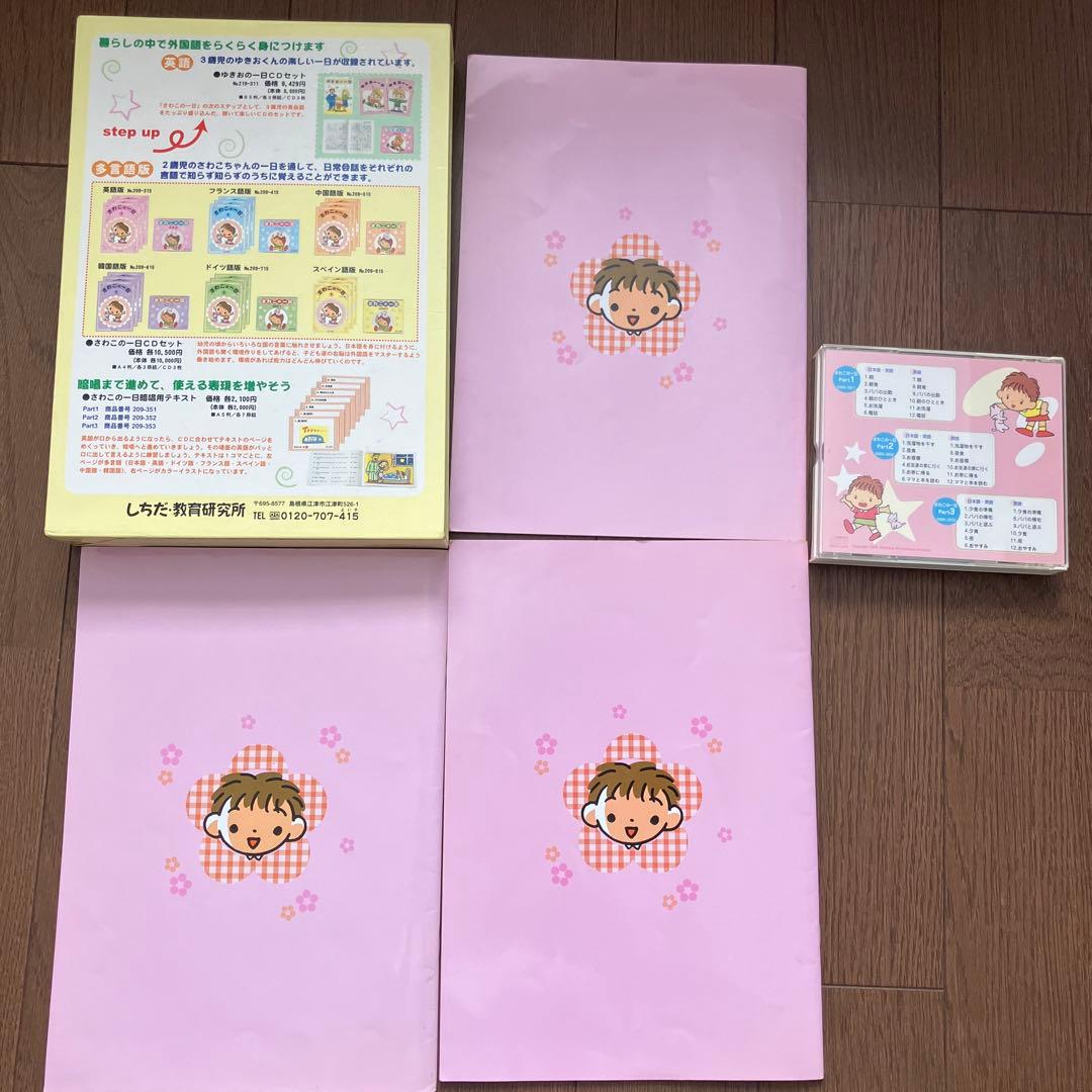しちだ　さわこの１日　英語