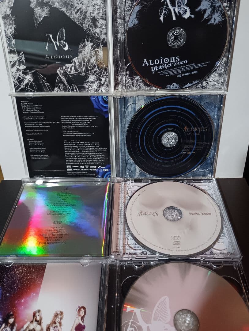 限定盤　８枚　CD＋DVD 帯付き ALDIOUS　アルディアス　ジャパメタ