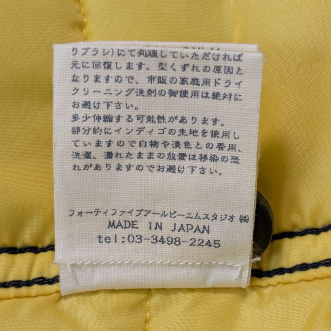 ✨希少✨ 45R ウール キルティング ジャケット チェック ユニセックス
