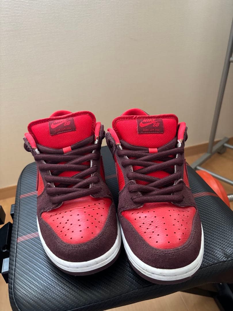 Nike SB Dunk Low Cherry 27㎝　レッド