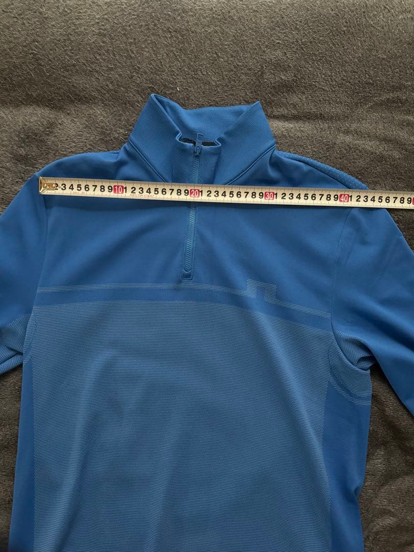 ジェイリンドバーグ　ハーフジップ　ブルー　新品