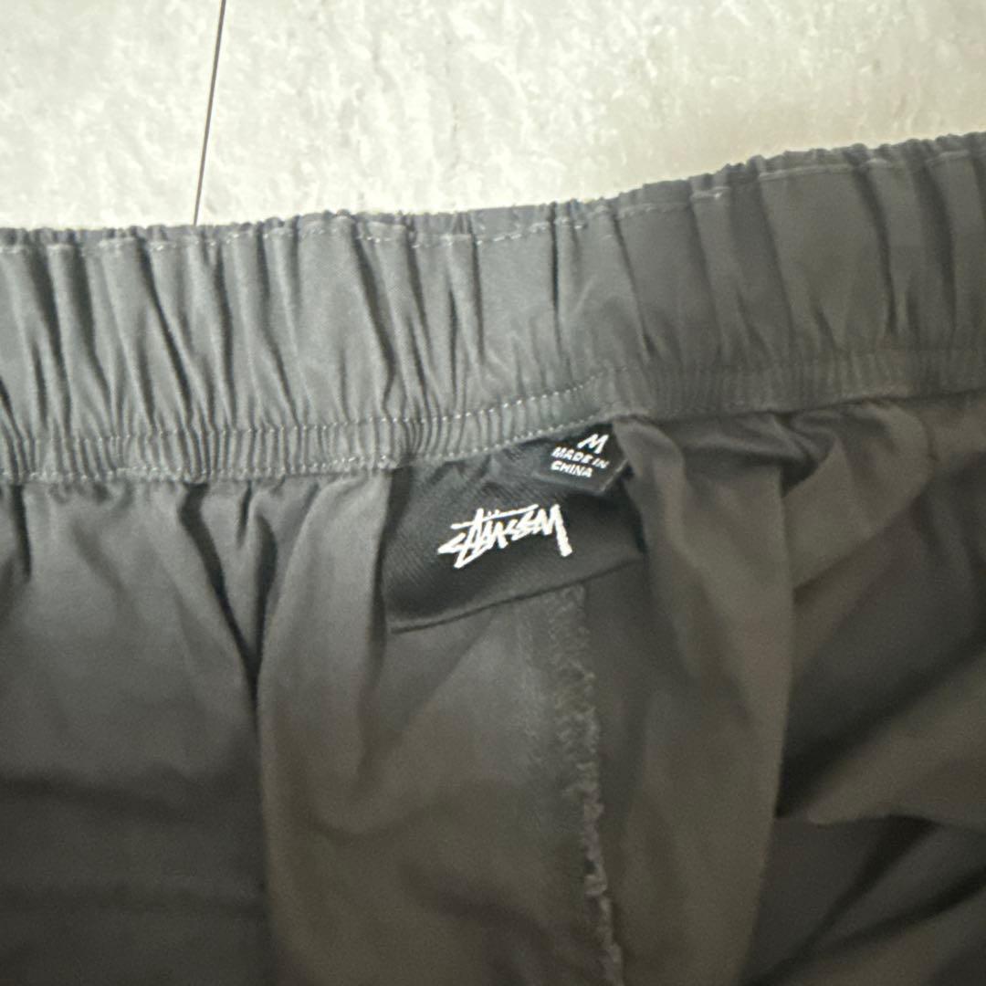 パンツ STUSSY NYCO OVER TROUSERS Washed BLACK