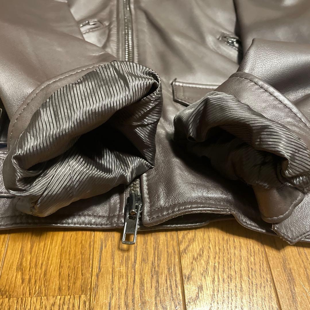 Big John レザー ダブルライダース L 羊革
