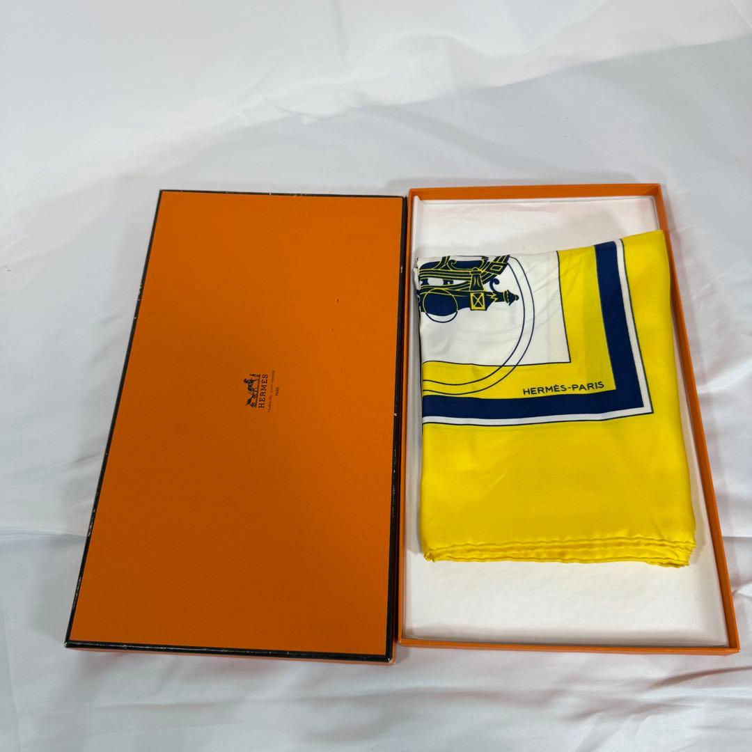 専用HERMES カレ90 エクスリブリス 馬車 ゴンドラ
