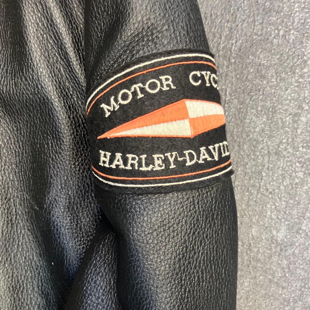 Harley-Davidson レザージャケット XXL ブラック