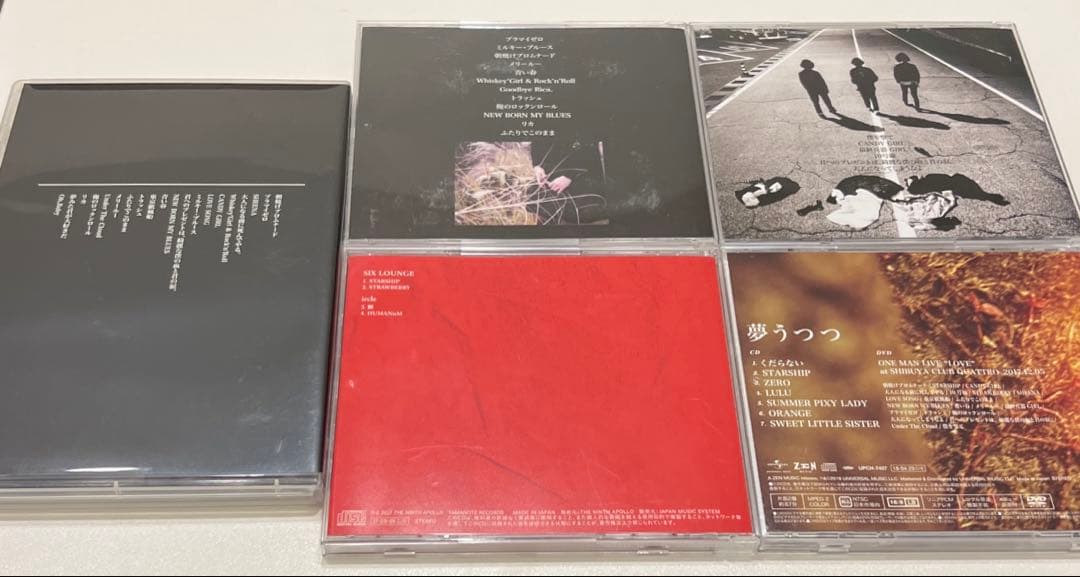 SIXLOUNGE シックスラウンジ DVD CD まとめ売り