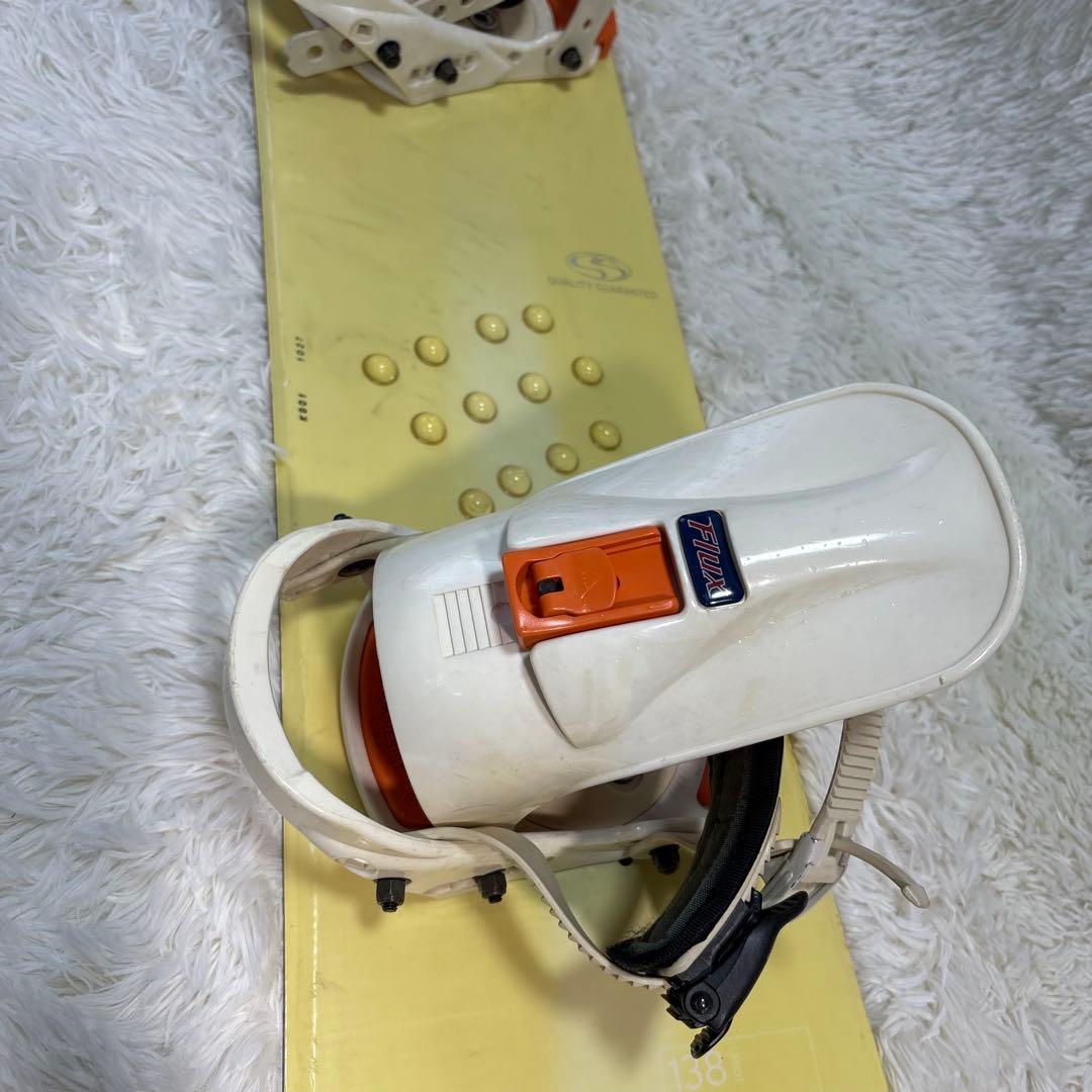 初心者向け スノーボード138cm kissmark FLUX ビンディング付き