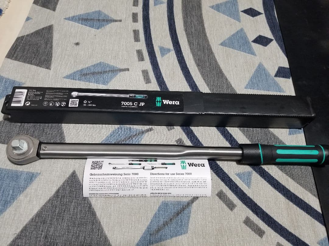 wera トルクレンチ 7005 1/2 60-300NM ロング