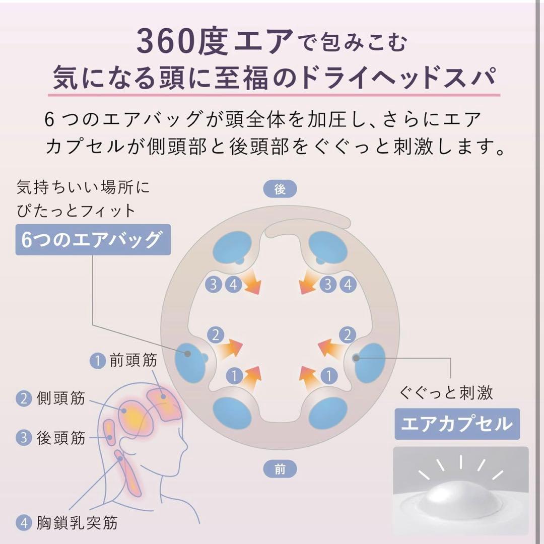 マドロムーン ATEX LOUDRES ドライヘッドスパ AX-HX345