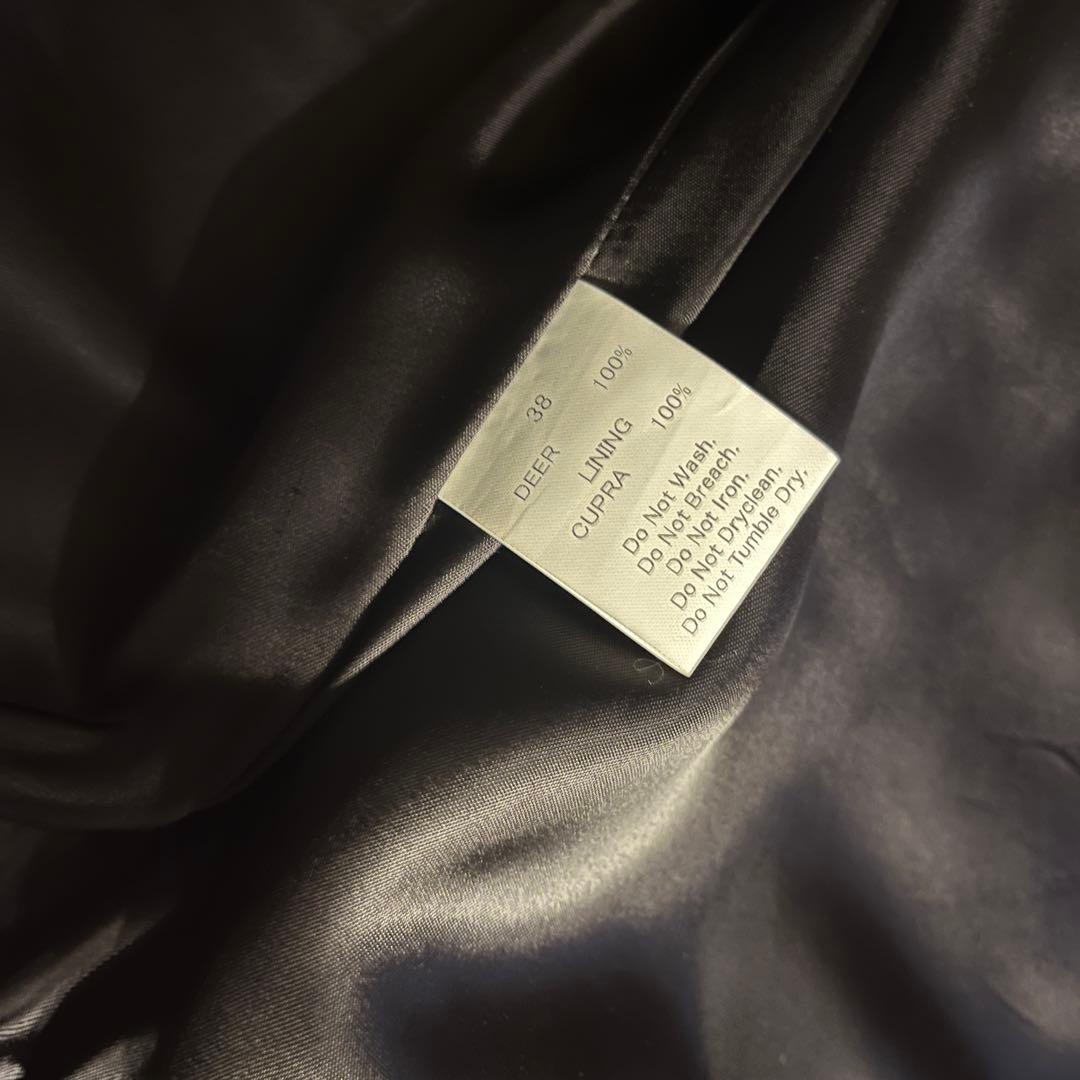 値下げFINECREEK&CO Alejacket Deer ディアスキン　38