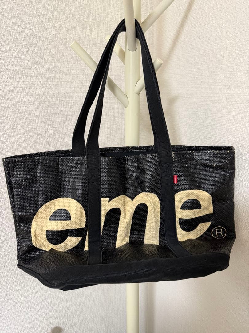 Supreme 黒　バック