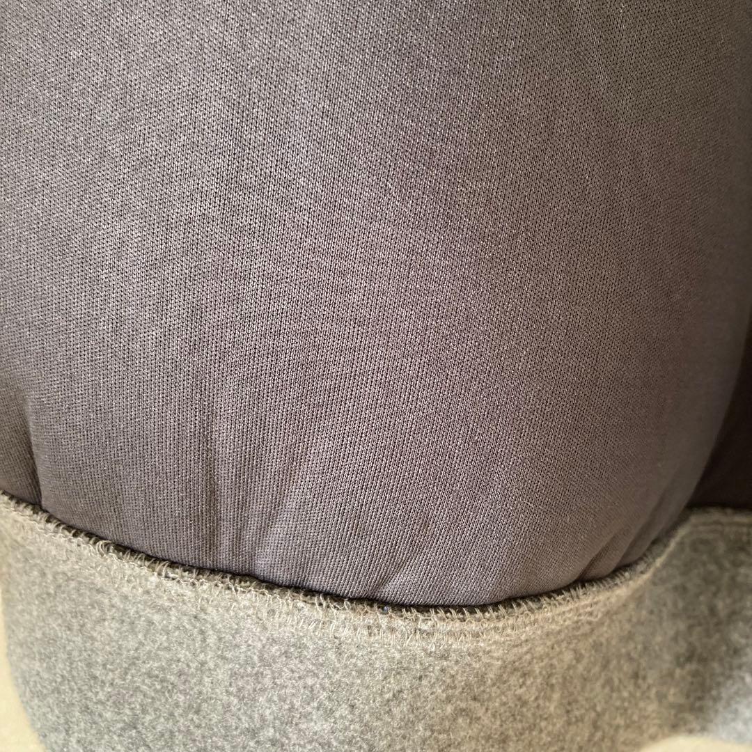 【新品タグ付き】ZARA グレーソフト スクーバファブリックエフェクト パーカー