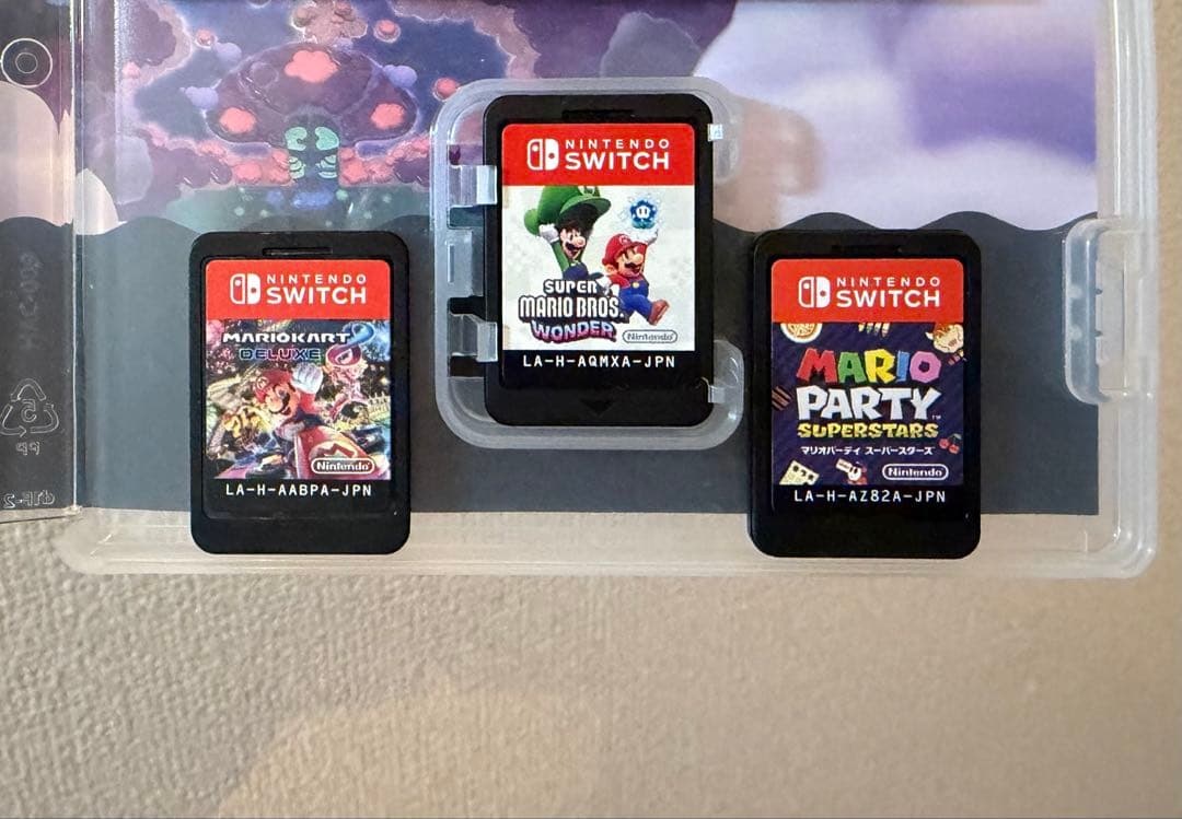 Switch カセット ソフト マリオカート8 スーパーマリオワンダー パーティ