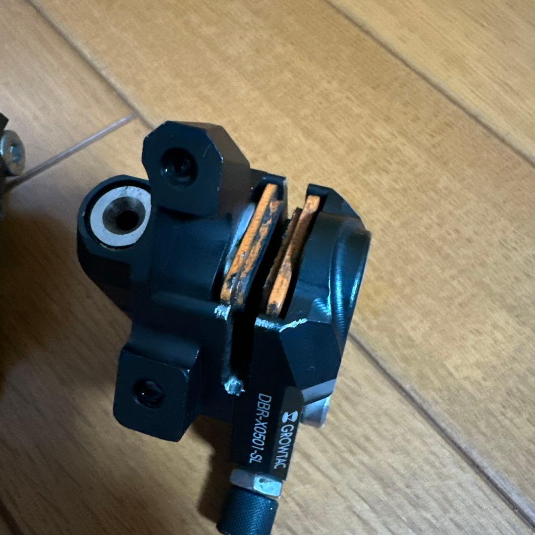グロータック EQUAL 機械式ディスクブレーキ 黒 フラットマウント