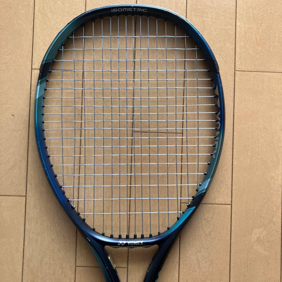 カバー付名器YONEXEZONE100L G1（ガット張り・グリップ巻き済み）
