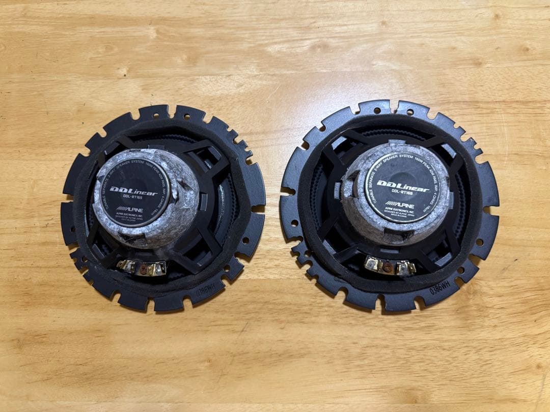 ALPINE DDL-RT16S 16インチセパレートスピーカーセット