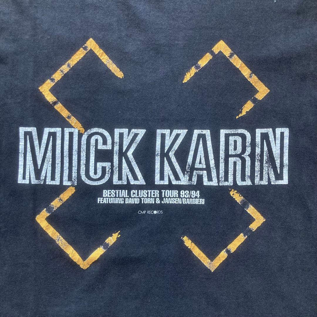 Mick Karn ミックカーン Tシャツ Japan neworder