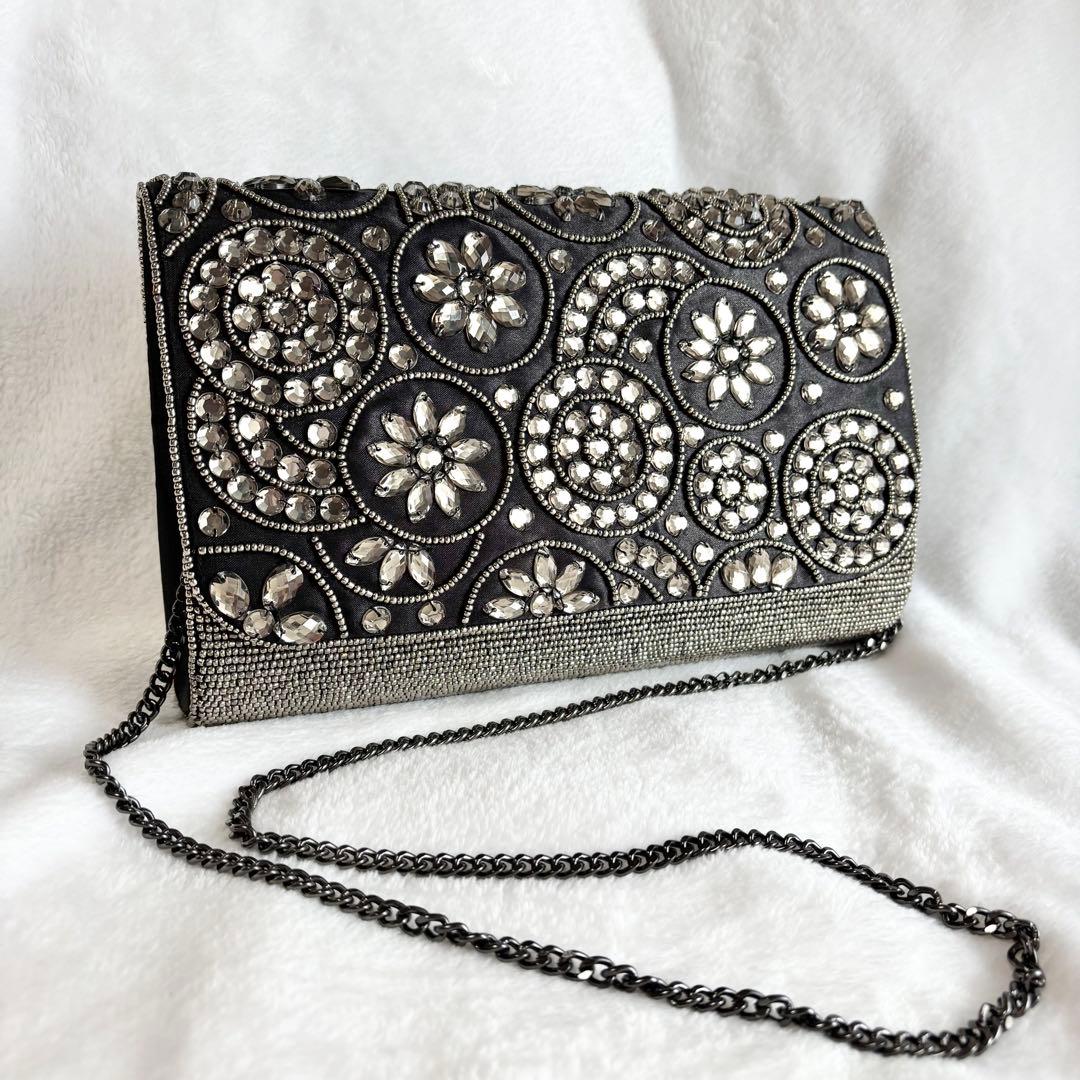 rijta　パーティーバッグ&刺繍ブラウス