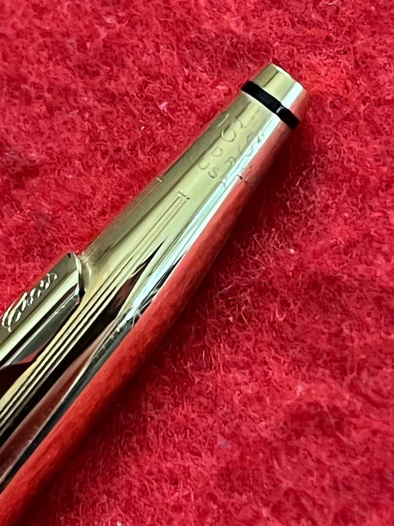 クロスボールペン クラシックセンチュリー18金張‼️綺麗です‼️