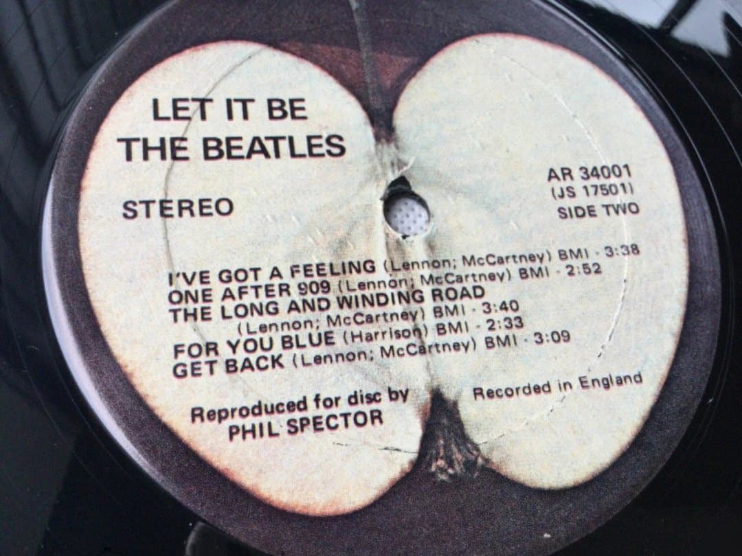 ビートルズ　LET IT BE US盤2種