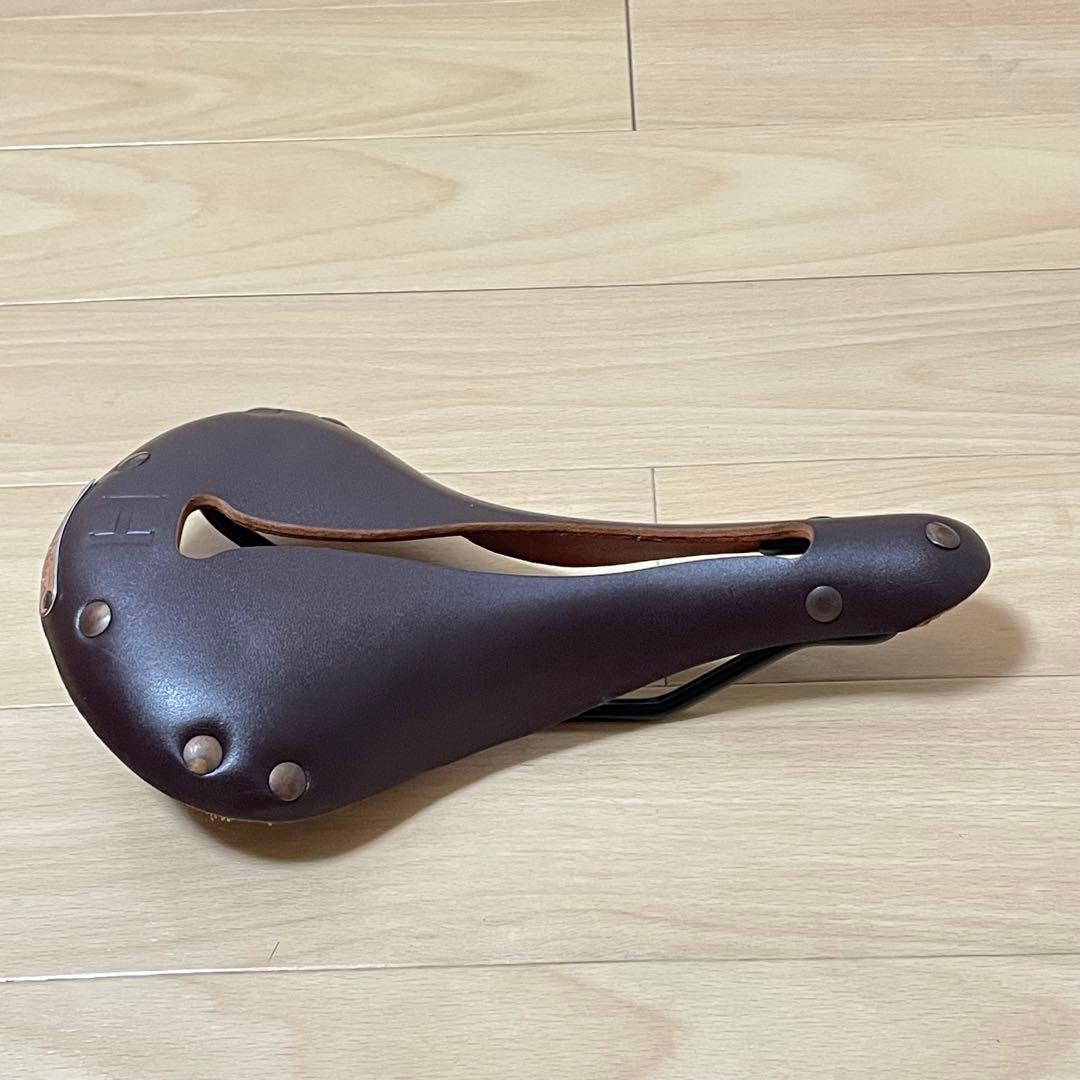 【未使用】セラアナトミカ H1レザーサドル　ブラウン
