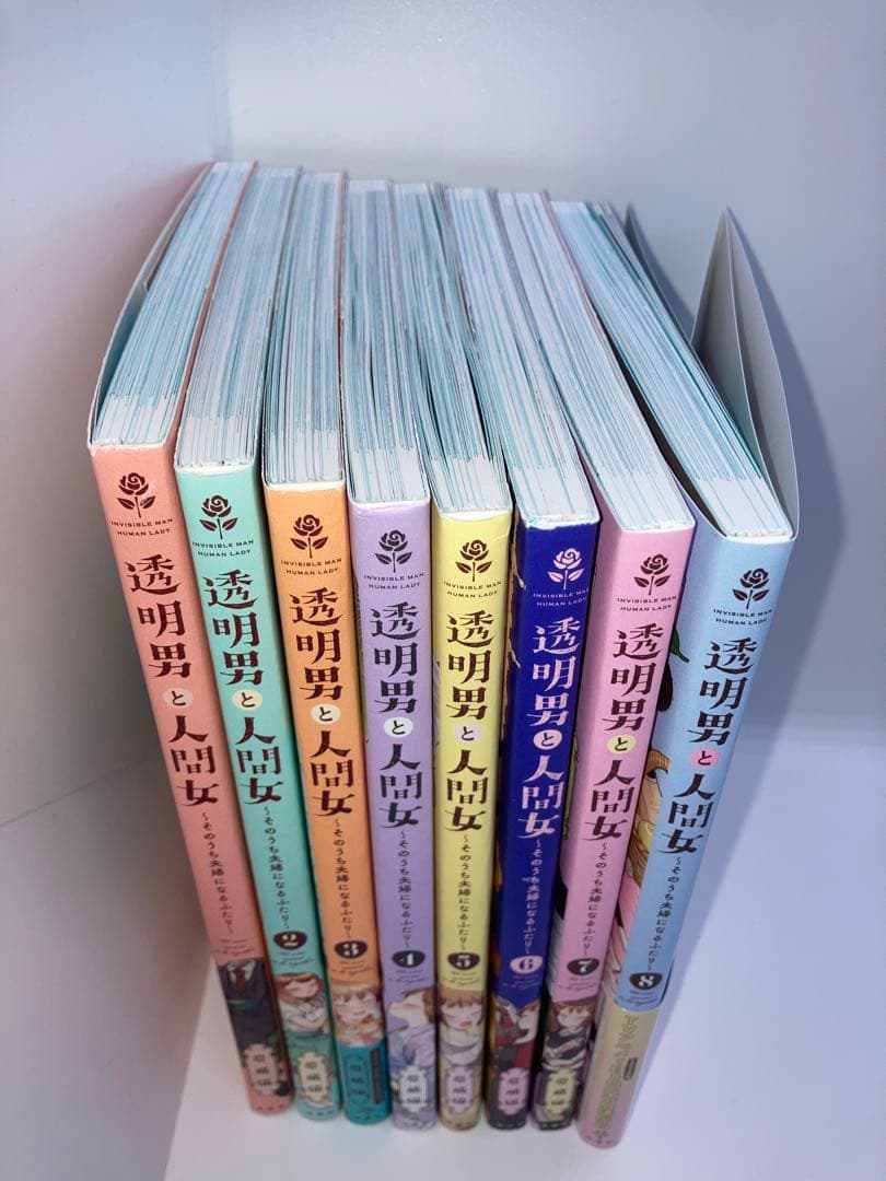 透明男と人間女～そのうち夫婦になるふたり～　1巻から9巻