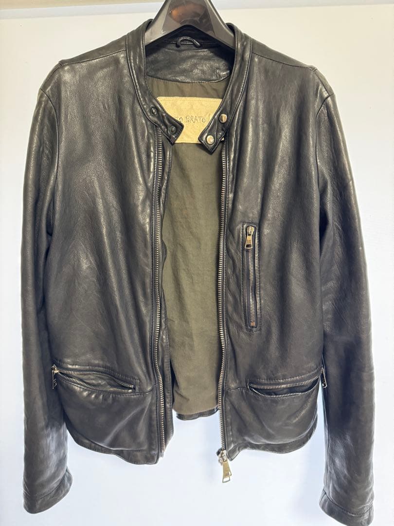 Giorgio Brato ジョルジオブラット シングルライダース　ラムレザー