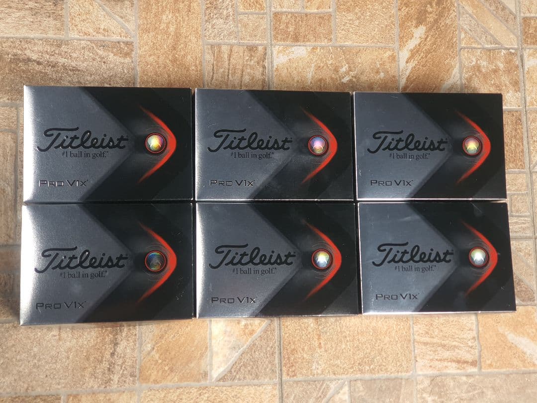 新品未使用 Titleist Pro V1X ゴルフボール 6箱 セット