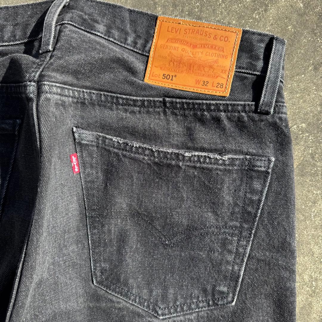 W32L28 M Levi's EDIFICE別注 501 デニム セットアップ