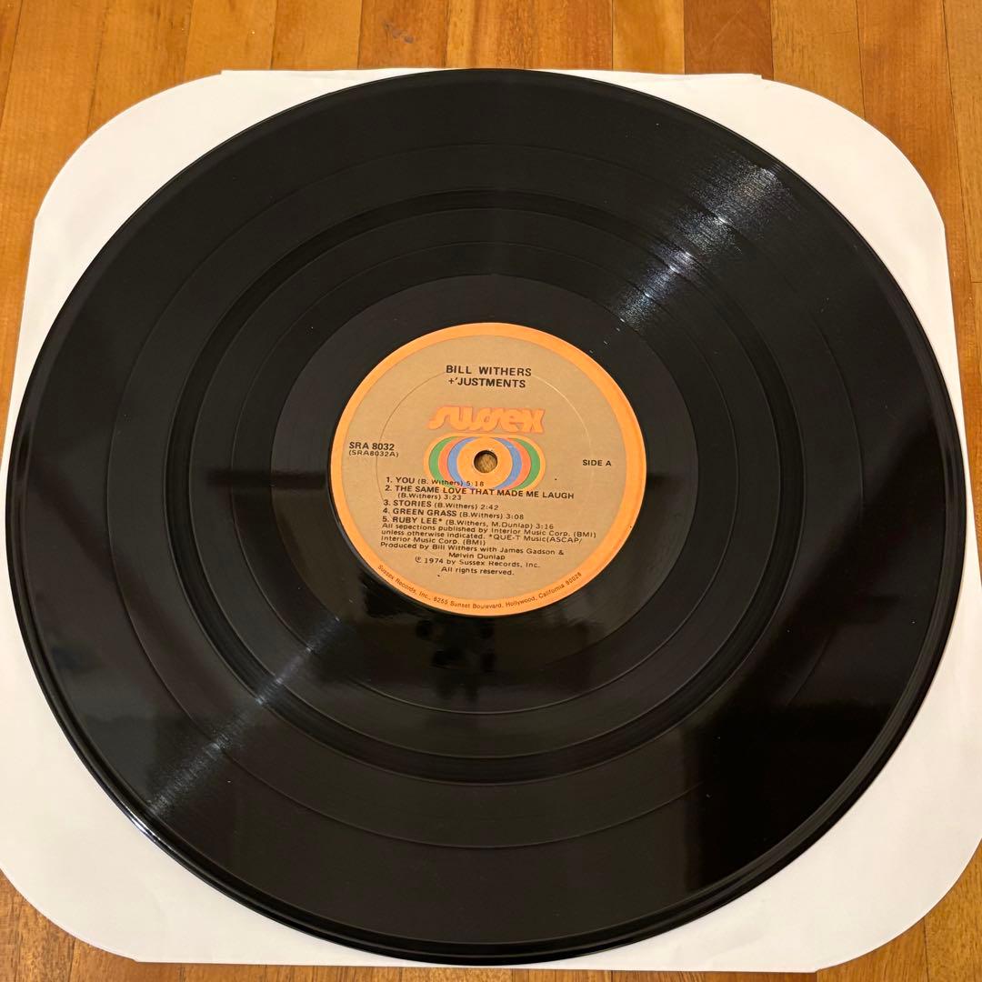 レコード Bill Withers Justments レアグルーヴ ソウル