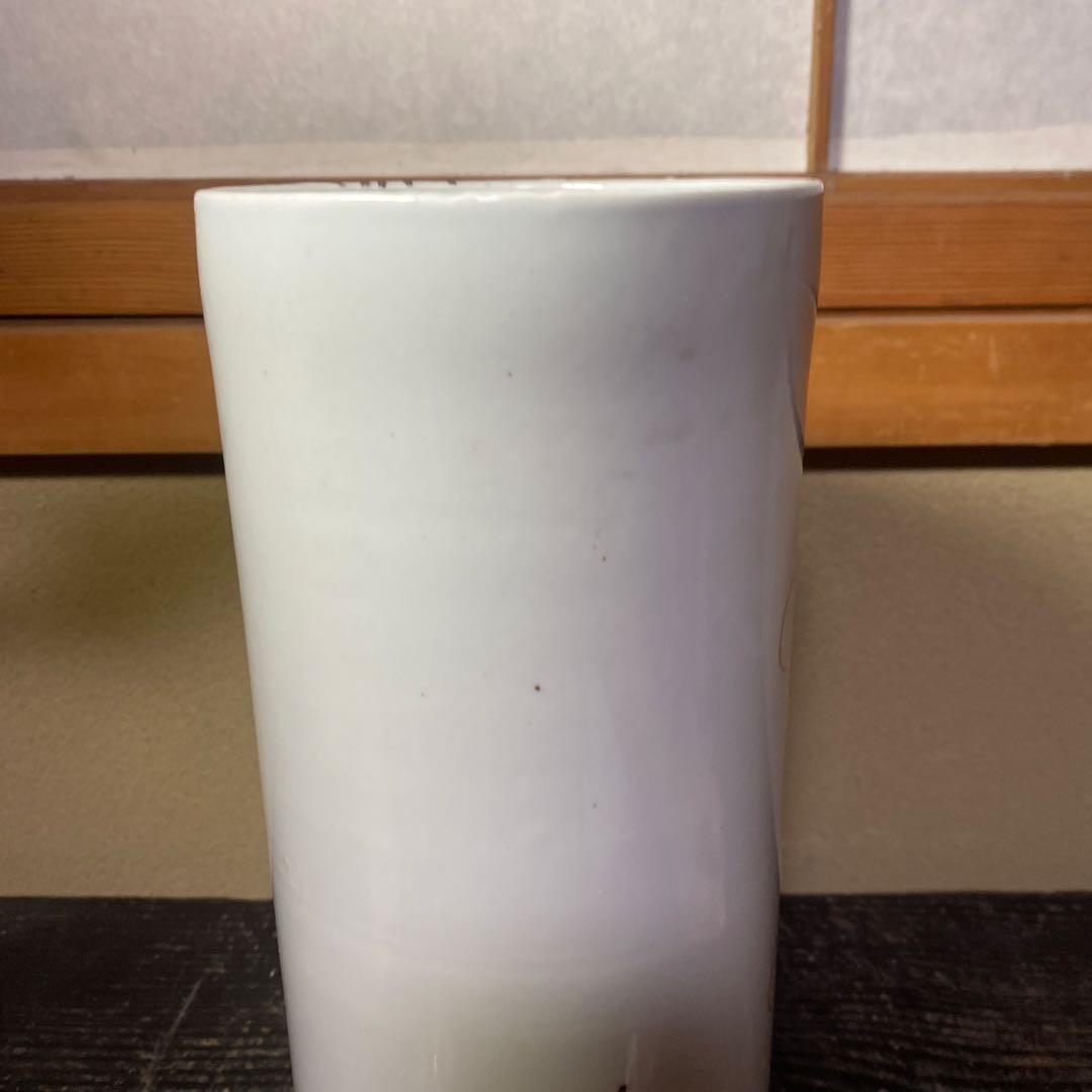 専用　中国古玩　赤獅子図花生　27cm11cm