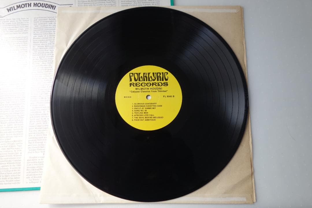 洋楽 WILMOTH HOUDINI / CALYPSO CLASSICS