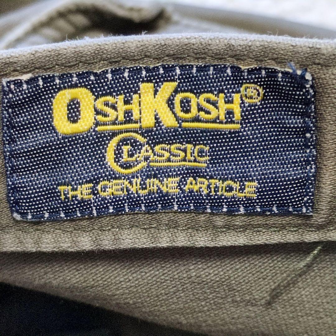値下げ中12-1 OSHKOSH オシュコシュ　カーゴパンツ　カーキ