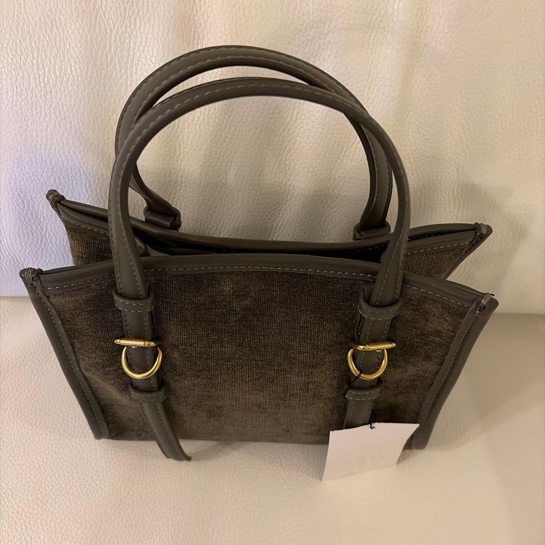 ZARA ザラ　２ウェイミニトートバック（新品）