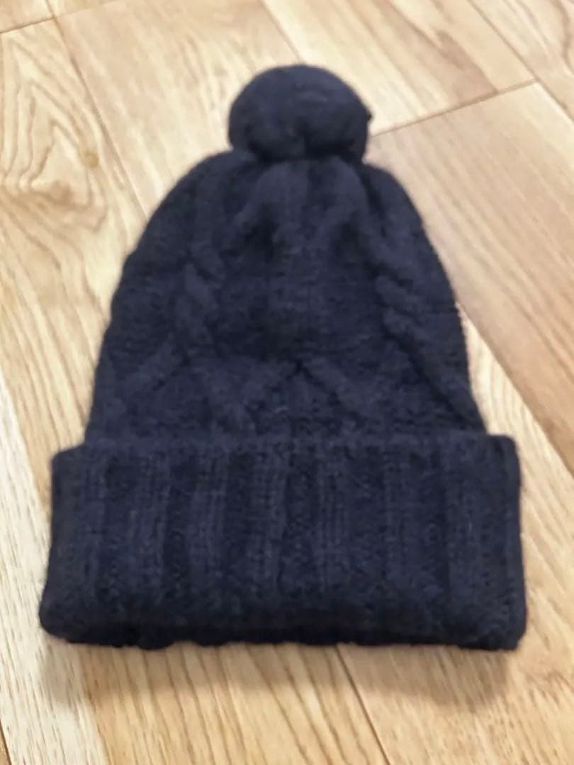 MONCLER ダークネイビー ニット帽