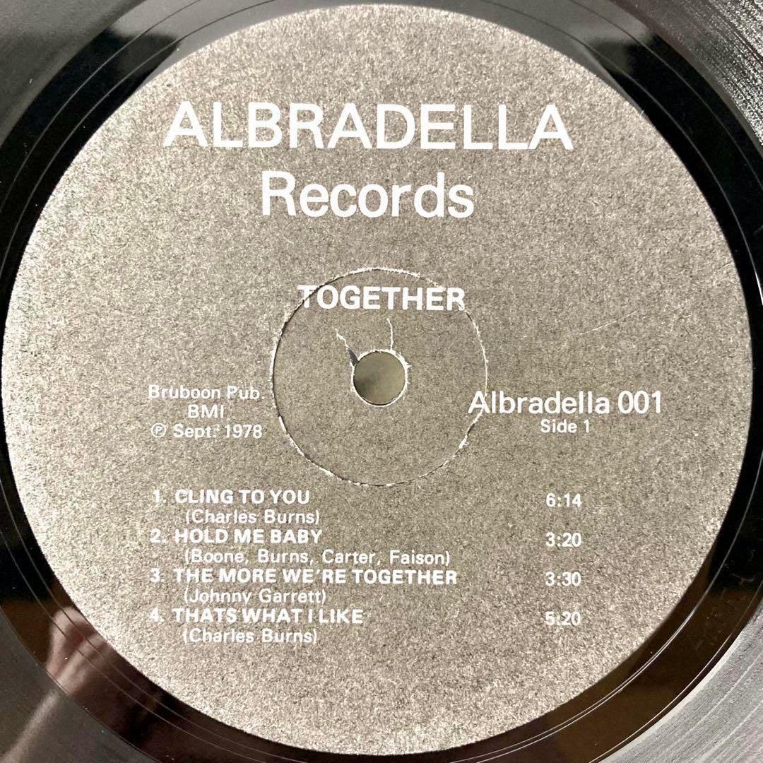 【ウルトラレア！】USオリジナル盤☆TOGETHER☆ALBRADELLA001