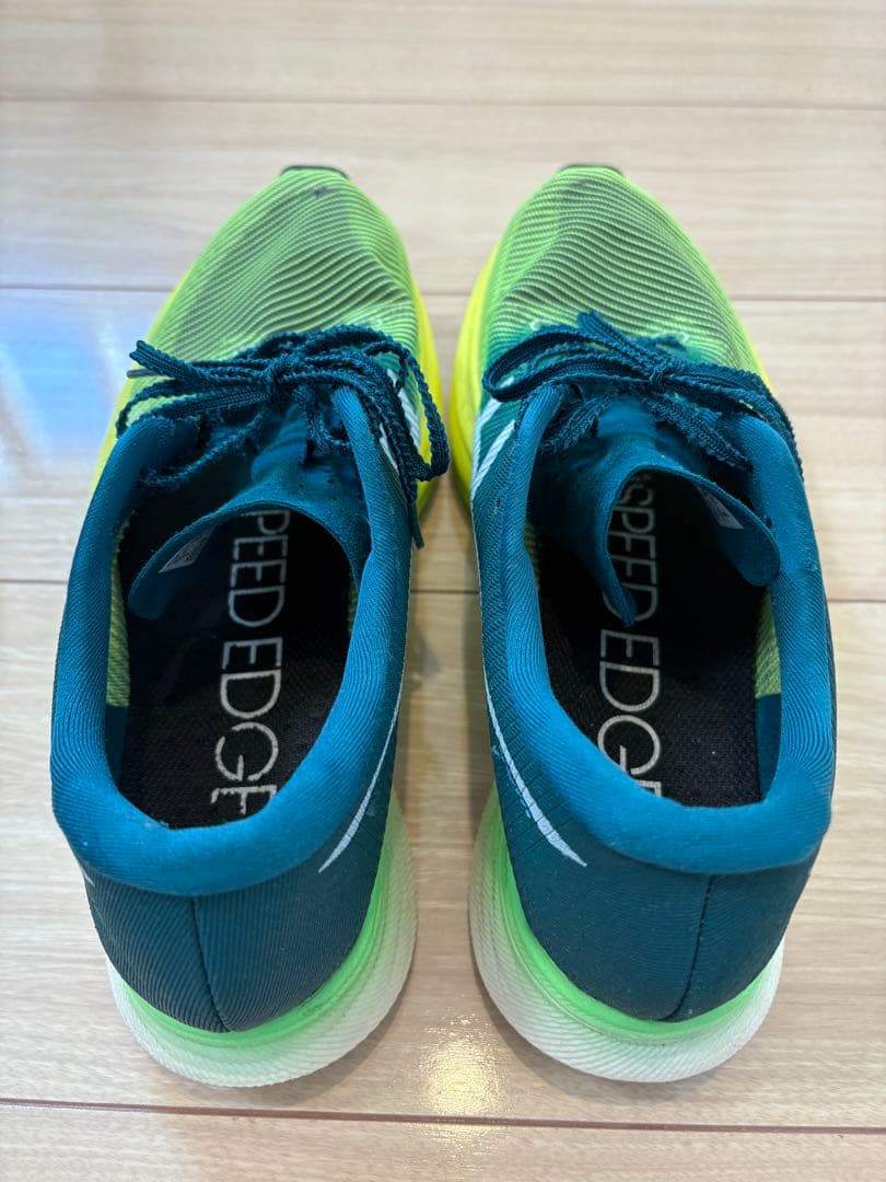 ASICS SPEED EDGE ランニングシューズ グリーン 27.0cm