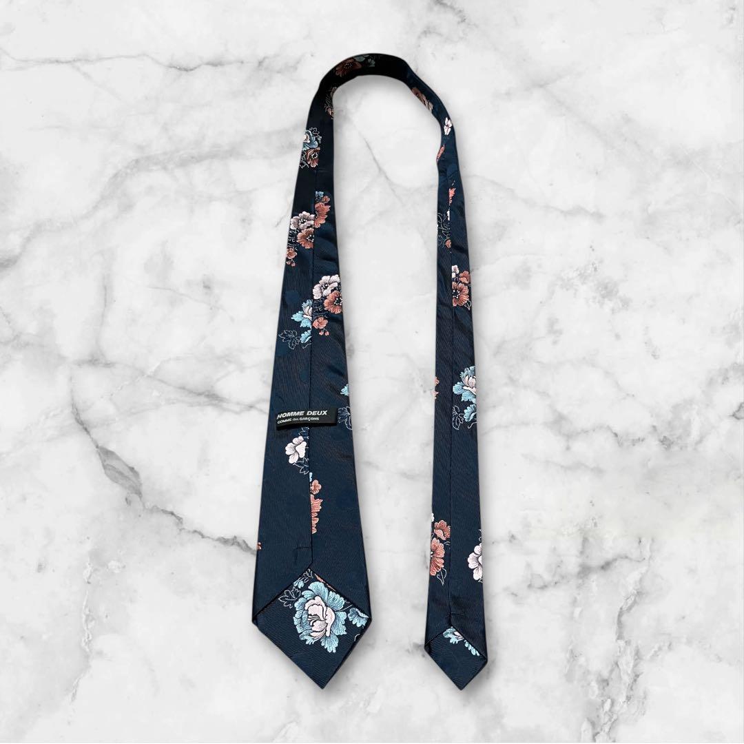 【美品】COMME des GARÇONS コムデギャルソン　ネクタイ　花柄