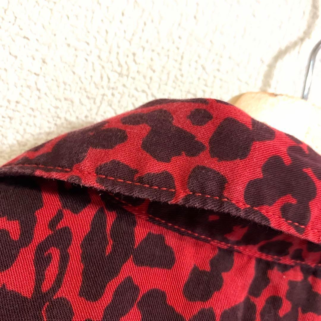HYSTERIC GLAMOUR レオパード ヒョウ柄 ボーリングシャツ セレブ