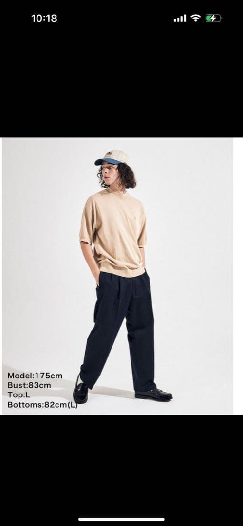 新品　公式 ペンギン バイ マンシングウェア モックネック ニット L
