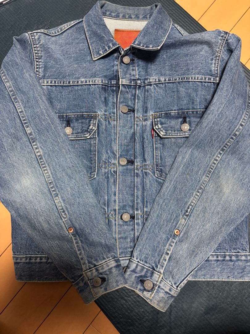 Levi's 71507 BigE 2nd 日本製 赤耳　革パッチ 90s 40