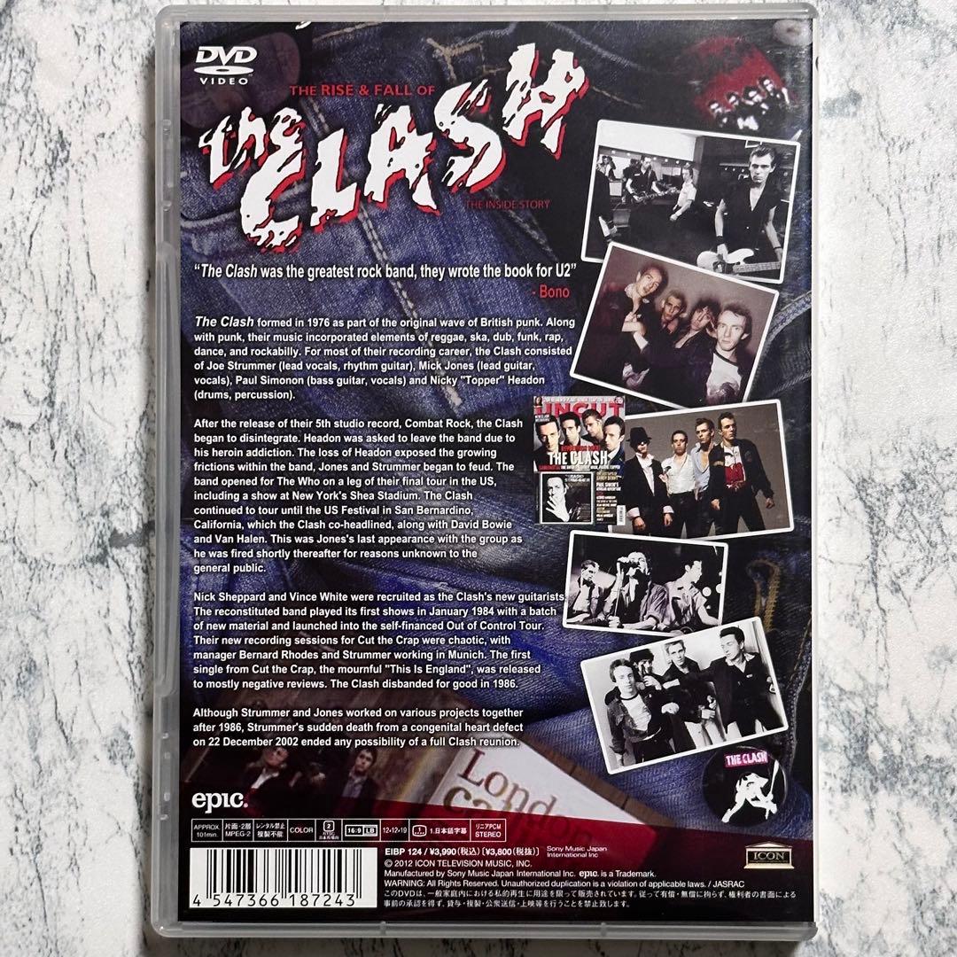ザ・クラッシュ/ザ・ライズ・アンド・フォール・オブ・ザ・クラッシュ DVD セル